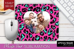 Leopard Print Photo Mouse Pad PNG - Animal Pattern Picture Product Image 1