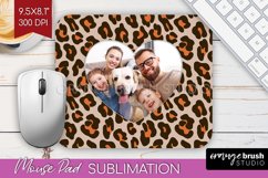 Leopard Print Photo Mouse Pad PNG - Animal Pattern Picture Product Image 1