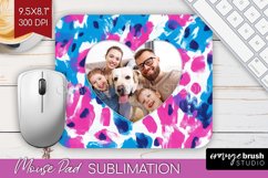 Leopard Print Photo Mouse Pad PNG - Animal Pattern Picture Product Image 1