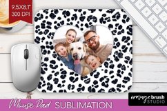 Leopard Print Photo Mouse Pad PNG - Animal Pattern Picture Product Image 1
