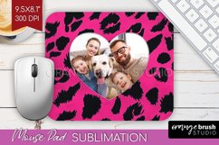 Leopard Print Photo Mouse Pad PNG - Animal Pattern Picture Product Image 1
