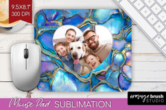 Pearl Photo Mouse Pad PNG - Pearl Texture Picture Frame Pad Product Image 1