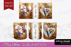 Animal Print Photo Mug Wrap PNG - Wild Animal Picture Frame Product Image 1