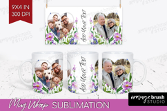 Wildflowers Photo Mug Wrap PNG - Summer Flowers Picture Mug Product Image 1