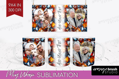 Gem Texture Photo Mug Wrap PNG - Gemstone Picture Frame Mug Product Image 1