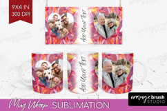 Gem Texture Photo Mug Wrap PNG - Gemstone Picture Frame Mug Product Image 1