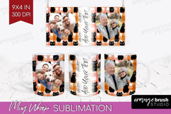 Halloween Photo Mug Wrap PNG - Spooky Picture Frame Mug Product Image 1