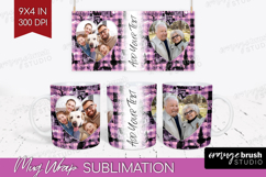 Halloween Photo Mug Wrap PNG - Spooky Picture Frame Mug Product Image 1