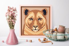 Lion layered paper cut|SVG paper cut design Product Image 3
