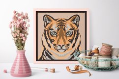 Tiger layered paper cut|SVG paper cut design Product Image 3