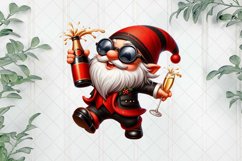 Happy New Year Gnome Sublimation Clipart Product Image 1