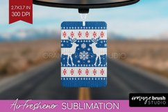Nordic Christmas Air Freshener PNG - Winter Car Freshener Product Image 1