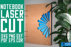 Notebook Cover Laser Cut SVG | School Laser Cut Product Image 1