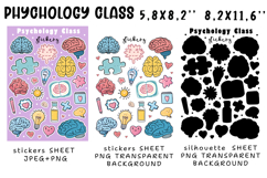Stickers for Psychology Teacher |Stickers PNG|JPEG Product Image 2