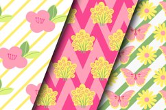 Spring Bloom Digital Papers Seamless Pattern Product Image 2
