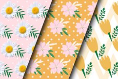 Bloom Digital Papers, Spring Floral Seamless Pattern Product Image 2