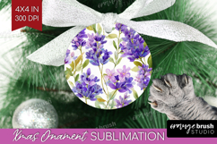 Pastel Flowers Ornament PNG - Summer PNG Sublimation Product Image 1