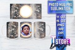 Photo Mug Sublimation PNG Design | Photo 11 oz |15 oz Mug S Product Image 1