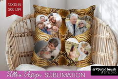 Animal Print Photo Pillow PNG - Wild Animal Picture Frame Product Image 1