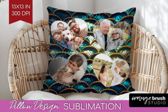 Animal Print Photo Pillow PNG - Wild Animal Picture Frame Product Image 1