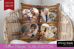 Animal Print Photo Pillow PNG - Wild Animal Picture Frame Product Image 1