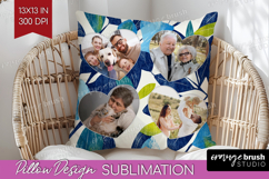 Eucalyptus Photo Pillow PNG - Botanical Picture Frame Pillow Product Image 1