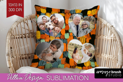 Halloween Photo Pillow PNG - Brush Stroke Picture Frame Product Image 1