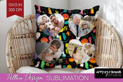 Halloween Photo Pillow PNG - Brush Stroke Picture Frame Product Image 1