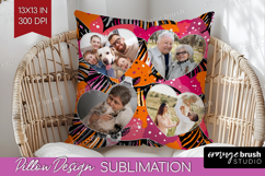 Halloween Photo Pillow PNG - Brush Stroke Picture Frame Product Image 1