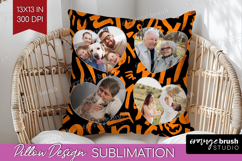 Halloween Photo Pillow PNG - Brush Stroke Picture Frame Product Image 1