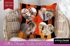 Halloween Photo Pillow PNG - Brush Stroke Picture Frame Product Image 1