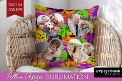 Halloween Photo Pillow PNG - Brush Stroke Picture Frame Product Image 1