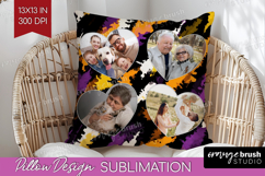 Halloween Photo Pillow PNG - Brush Stroke Picture Frame Product Image 1