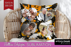 Halloween Photo Pillow PNG - Brush Stroke Picture Frame Product Image 1