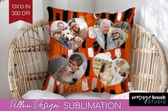 Halloween Photo Pillow PNG - Brush Stroke Picture Frame Product Image 1