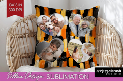 Halloween Photo Pillow PNG - Brush Stroke Picture Frame Product Image 1