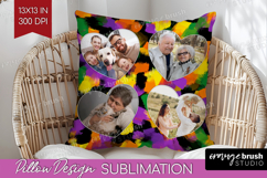 Halloween Photo Pillow PNG - Brush Stroke Picture Frame Product Image 1