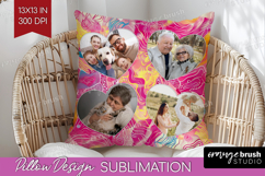 Brush Stroke Photo Pillow PNG - Abstract Texture Picture Product Image 1