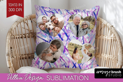 Brush Stroke Photo Pillow PNG - Abstract Texture Picture Product Image 1