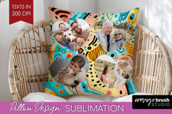 Brush Stroke Photo Pillow PNG - Abstract Texture Picture Product Image 1