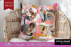 Brush Stroke Photo Pillow PNG - Abstract Texture Picture Product Image 1