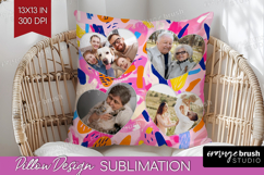 Brush Stroke Photo Pillow PNG - Abstract Texture Picture Product Image 1