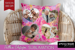 Brush Stroke Photo Pillow PNG - Abstract Texture Picture Product Image 1