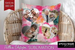 Brush Stroke Photo Pillow PNG - Abstract Texture Picture Product Image 1
