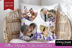 Wildflowers Photo Pillow PNG - Floral Picture Frame Pillow Product Image 1