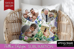 Wildflowers Photo Pillow PNG - Summer Flowers Picture Frame Product Image 1