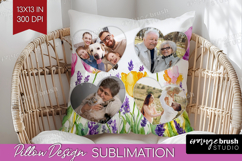 Wildflowers Photo Pillow PNG - Summer Flowers Picture Frame Product Image 1