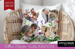 Wildflowers Photo Pillow PNG - Summer Flowers Picture Frame Product Image 1