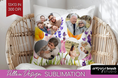 Wildflowers Photo Pillow PNG - Summer Flowers Picture Frame Product Image 1