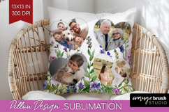 Wildflowers Photo Pillow PNG - Summer Flowers Picture Frame Product Image 1